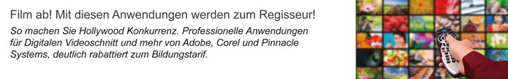 Film ab! Mit diesen Anwendungen werden Sie zum Regisseur!
