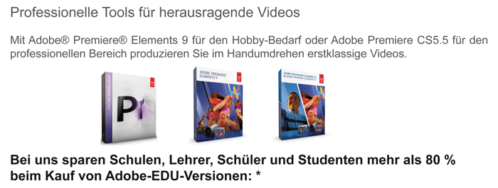 Professionelle Tools für herausragende Vidoebearbeitung
