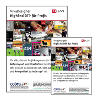 Flyer und Poster / Werbemittel: Software zum guten Kurs VIVA VHS