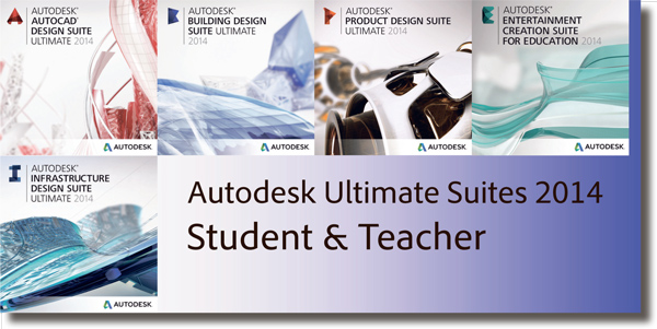 Autodesk / AutoCAD 2014 Studenten-Lizenzen