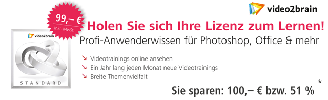 Sparen Sie mit der Lizenz zum Lernen