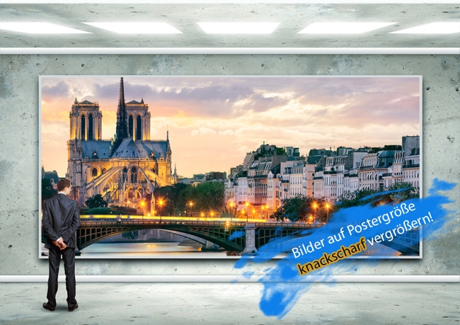 Vergrößerung von Bildern mit Photozoom Vergrößerung von Bildern mit Photozoom