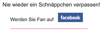 Nie wieder ein Schnäppchen verpassen! cobra-Shop auf facebook