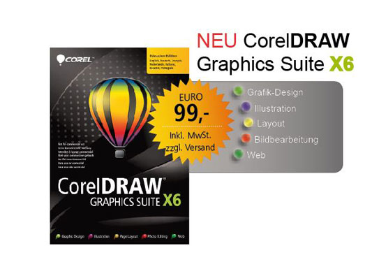 CorelDRAW Graphics Suite X6 kaufen