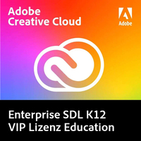 Adobe Creative Cloud Enterprise Shared Device Lizenz K12 Lizenz für Schulen (Gerätelizenz)
