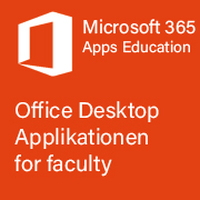 Microsoft 365 Apps Jahreslizenz (ABO) für Bildungseinrichtungen (faculty)