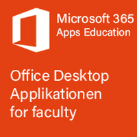 Microsoft 365 Apps for Enterprise Jahreslizenz (ABO) für Bildungseinrichtungen (faculty)